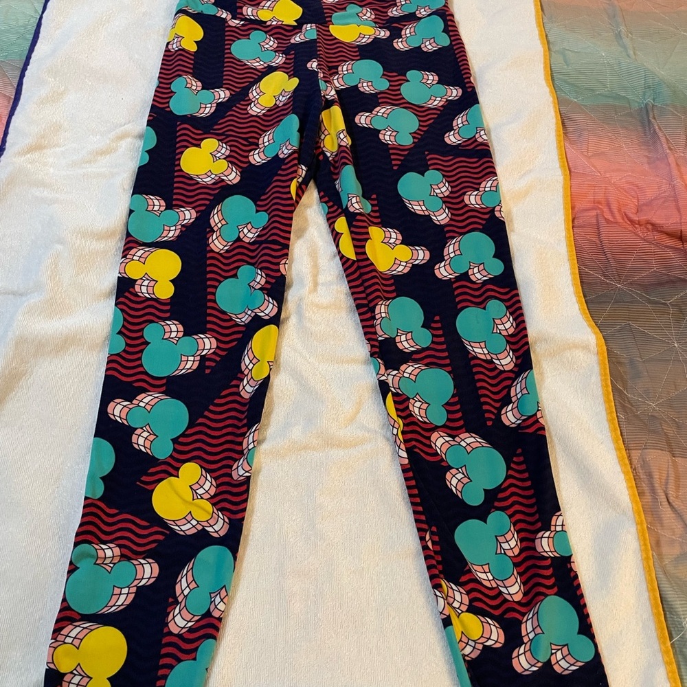 Lularoe Disney Mickey Mouse Leggings